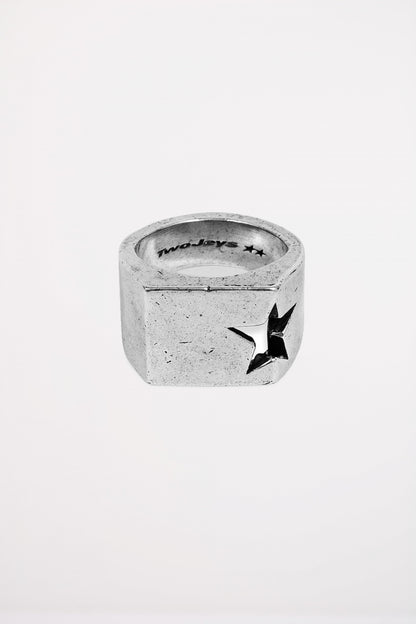 TWOJEYS FALLING STAR RING en color PLATA  (2)