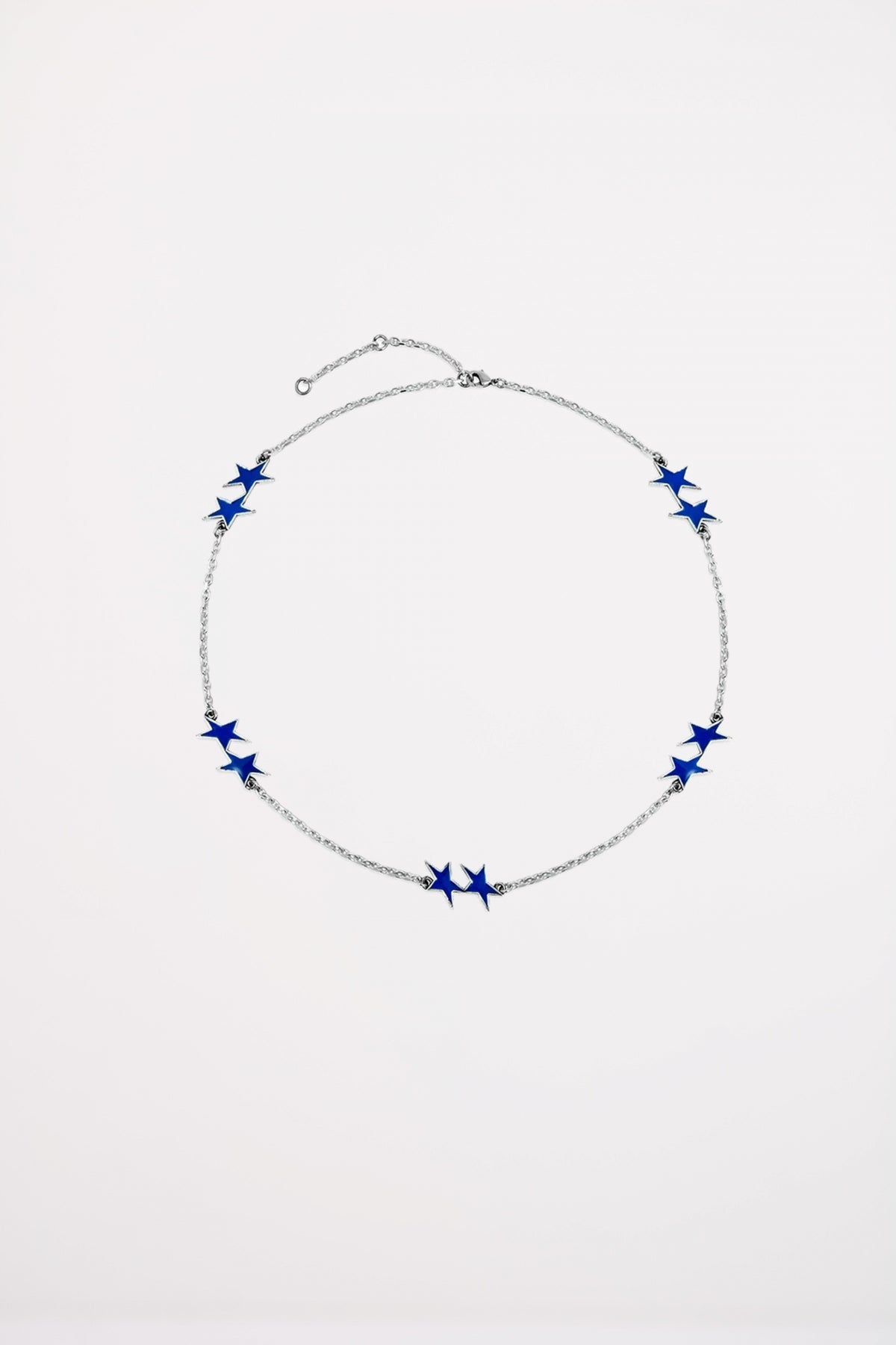 TWOJEYS ENAMELED ICON NECKLA en color PLATA  (1)