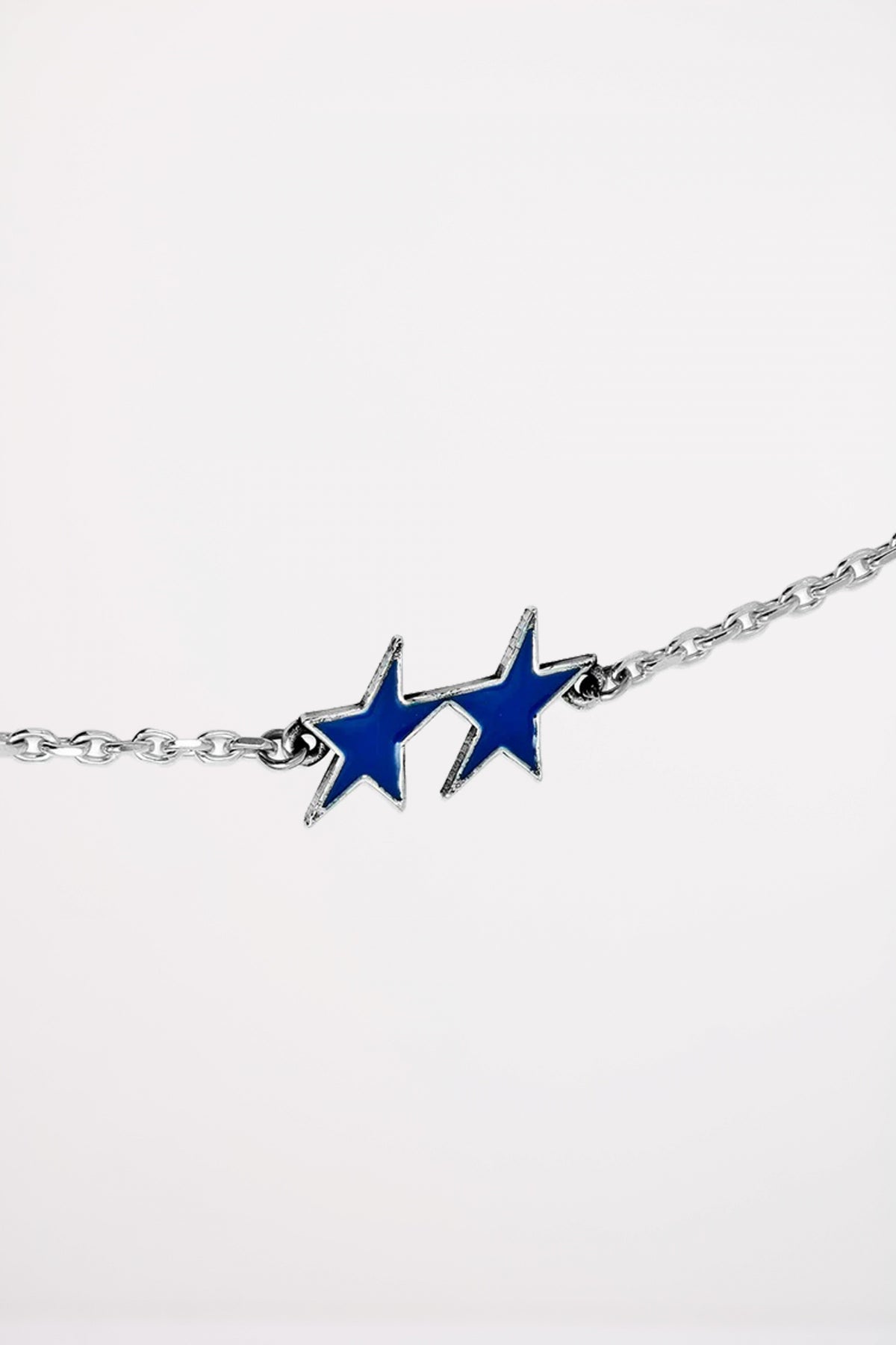 TWOJEYS ENAMELED ICON NECKLA en color PLATA  (3)
