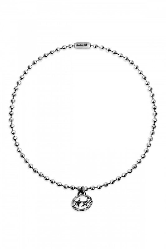 TWOJEYS ICON BALL NECKLACE en color PLATA  (1)