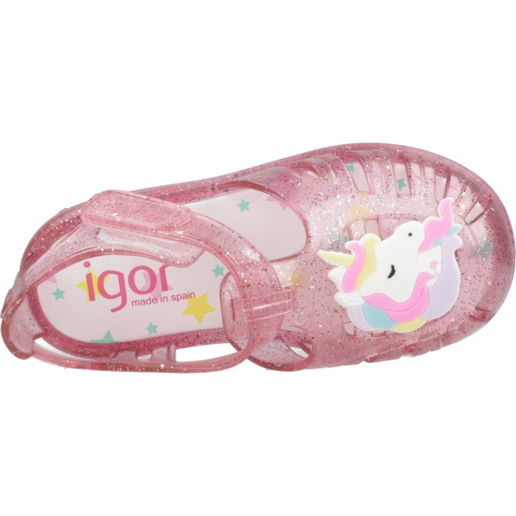IGOR  TOBBY UNICORN GLITT en color FUCSIA  (7)