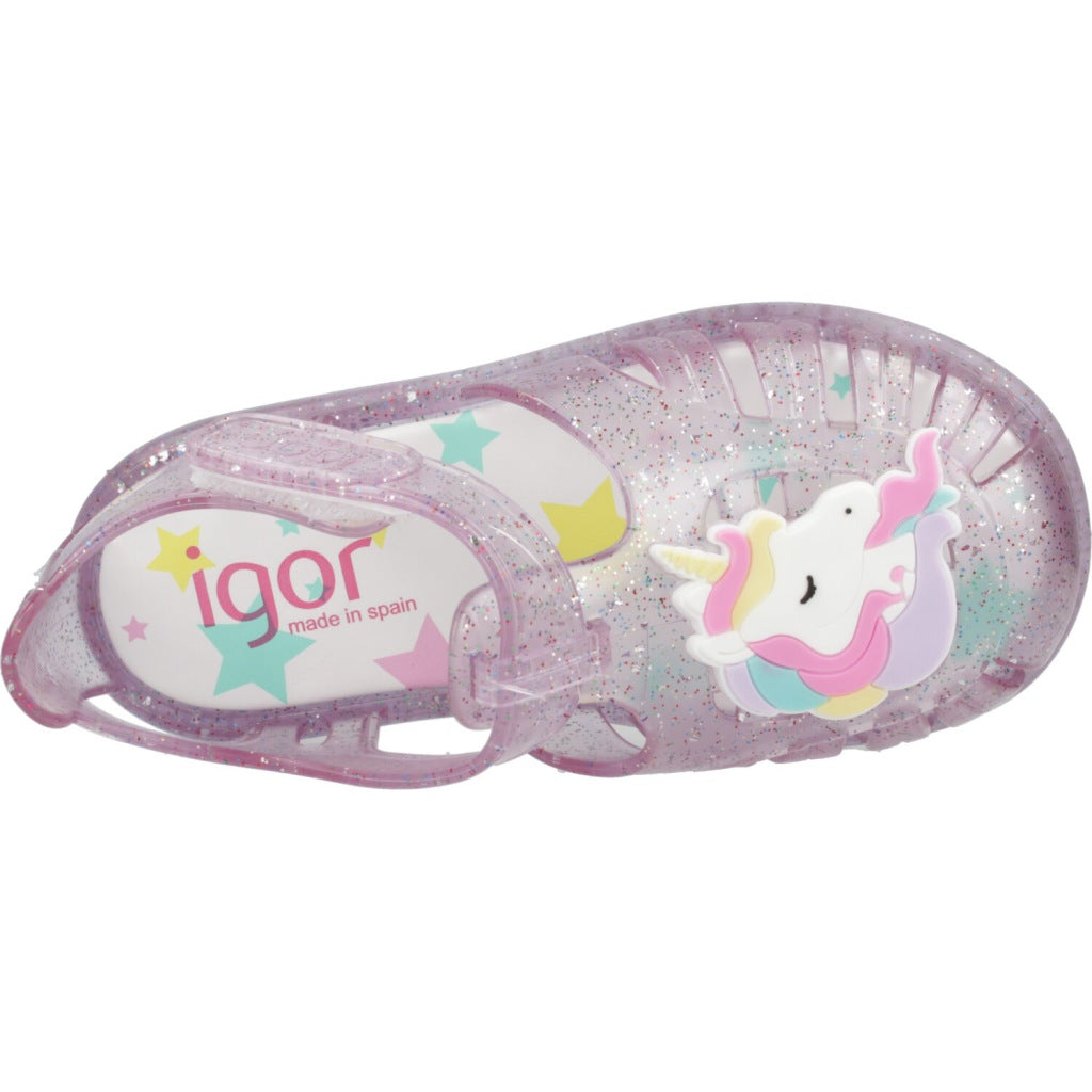 IGOR  TOBBY UNICORN  en color MALVA  (7)