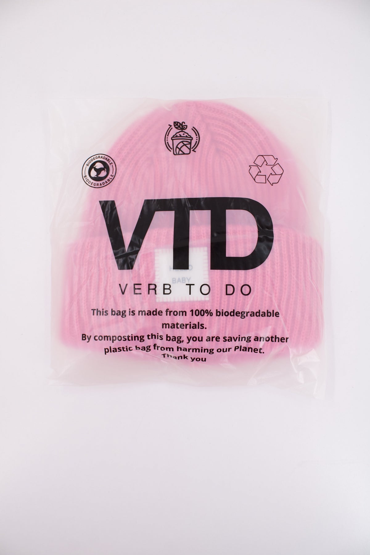 VERB TO DO HELLO BABY en color PINK  (4)