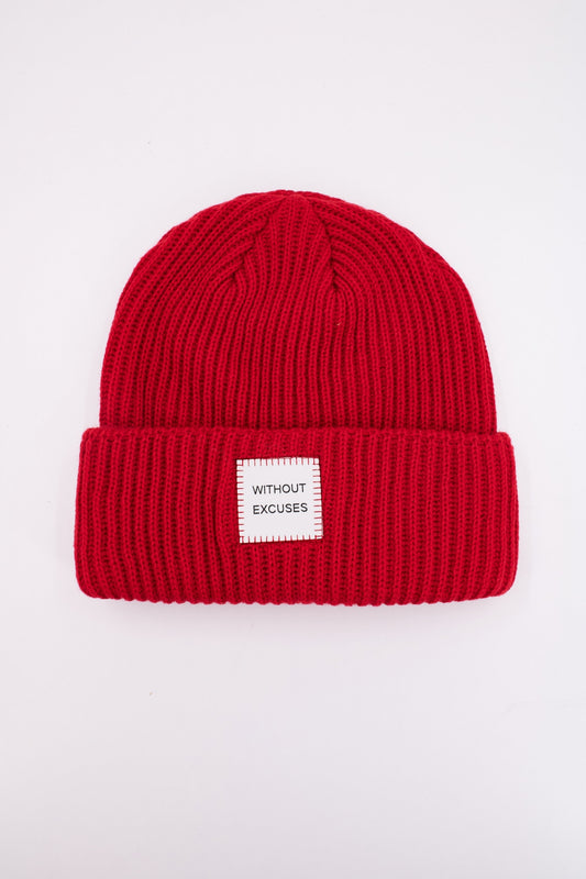 VERB TO DO WITHOUT EXCUSES en color RED  (1)