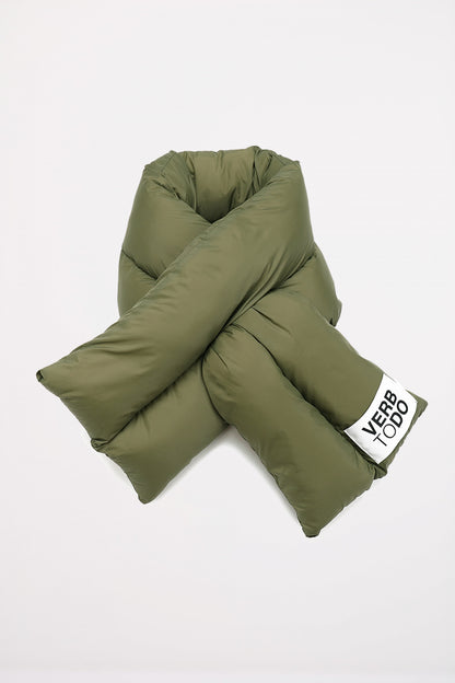 VERB TO DO PUFFER SCARF en color GREEN  (1)