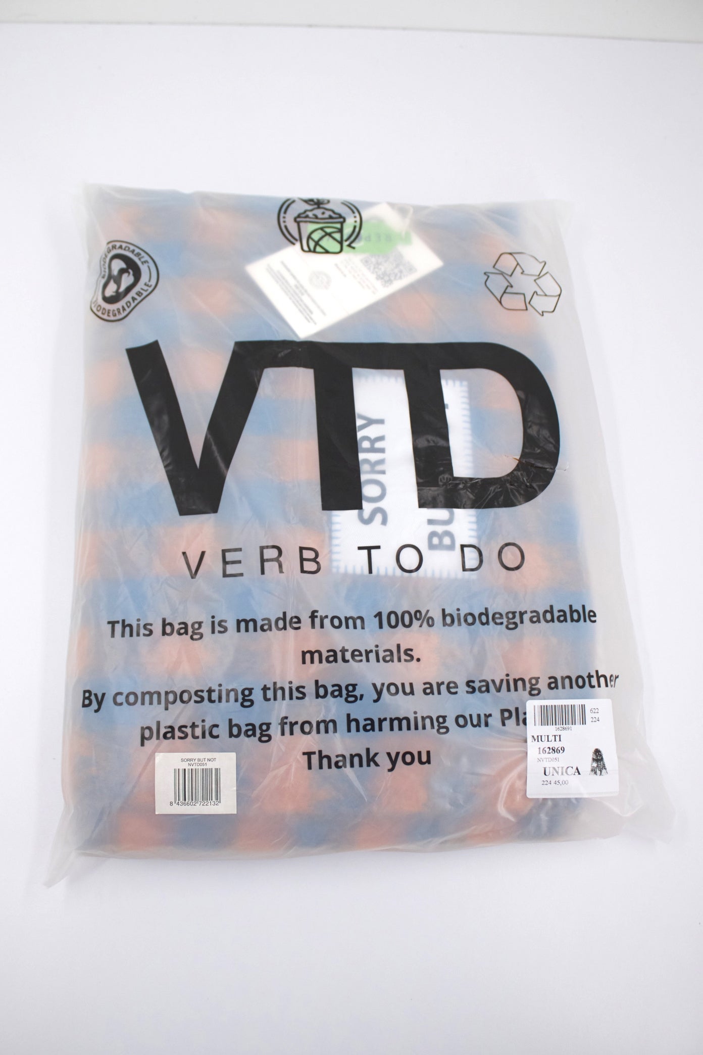 VERB TO DO SORRY BUT NO en color MULTI  (4)