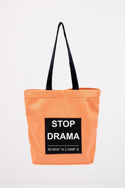 VERB TO DO STOP DRAMA en color ORANGE  (1)