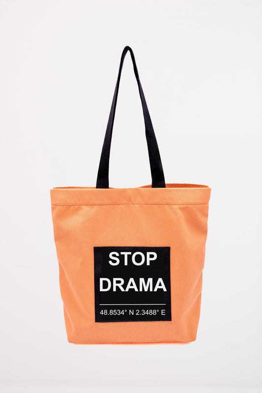 VERB TO DO STOP DRAMA en color ORANGE  (1)