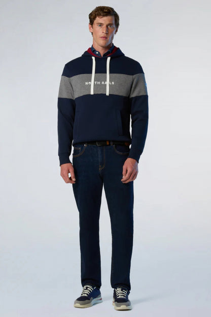 NORTH SAILS HOODED SWEATER en color CMB  (4)