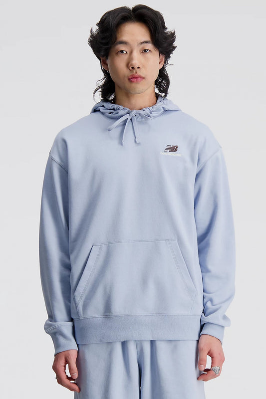 NEW BALANCE TERRY HOODIE en color LAY  (1)
