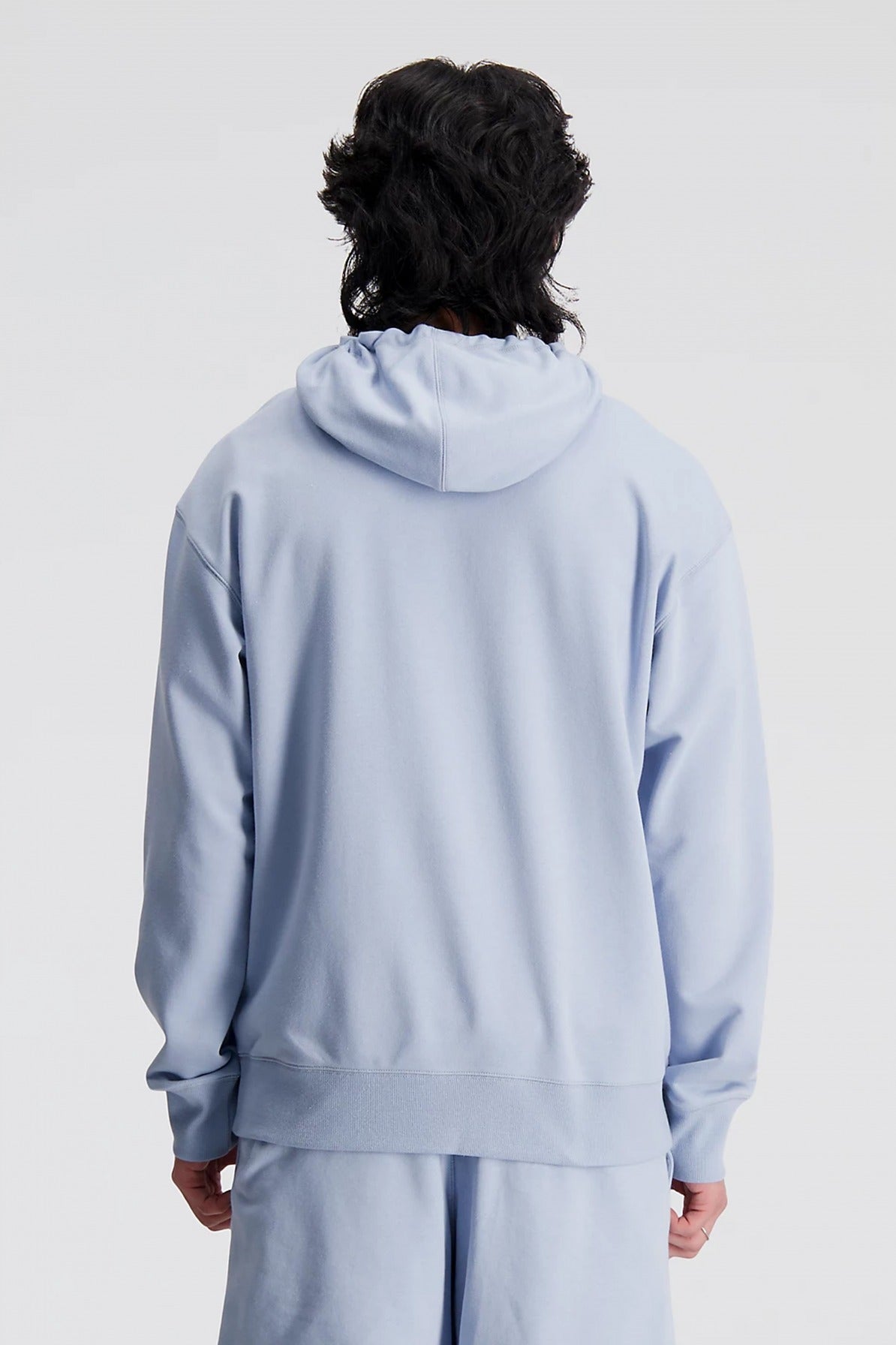 NEW BALANCE TERRY HOODIE en color LAY  (3)