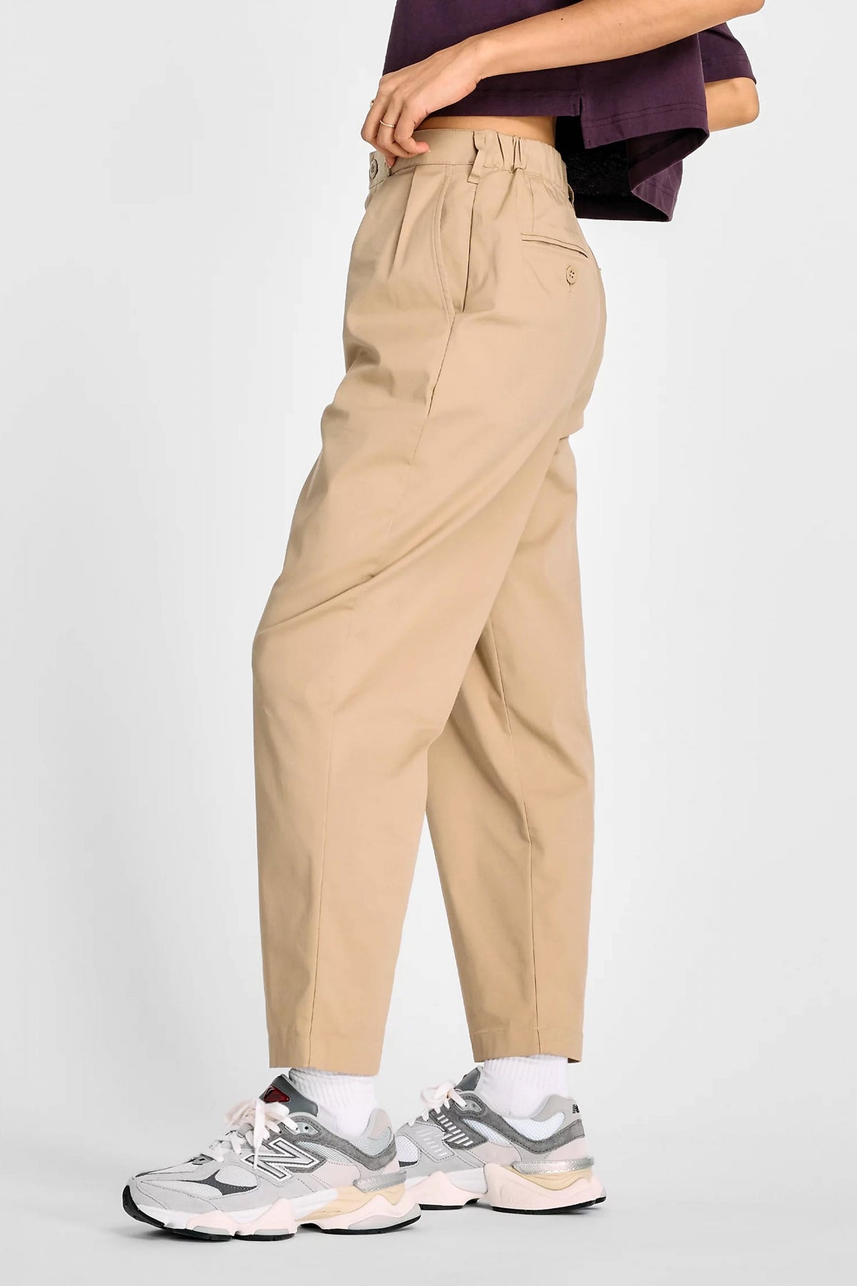 NEW BALANCE BOYLSTON TWILL TAPER en color SOT  (2)