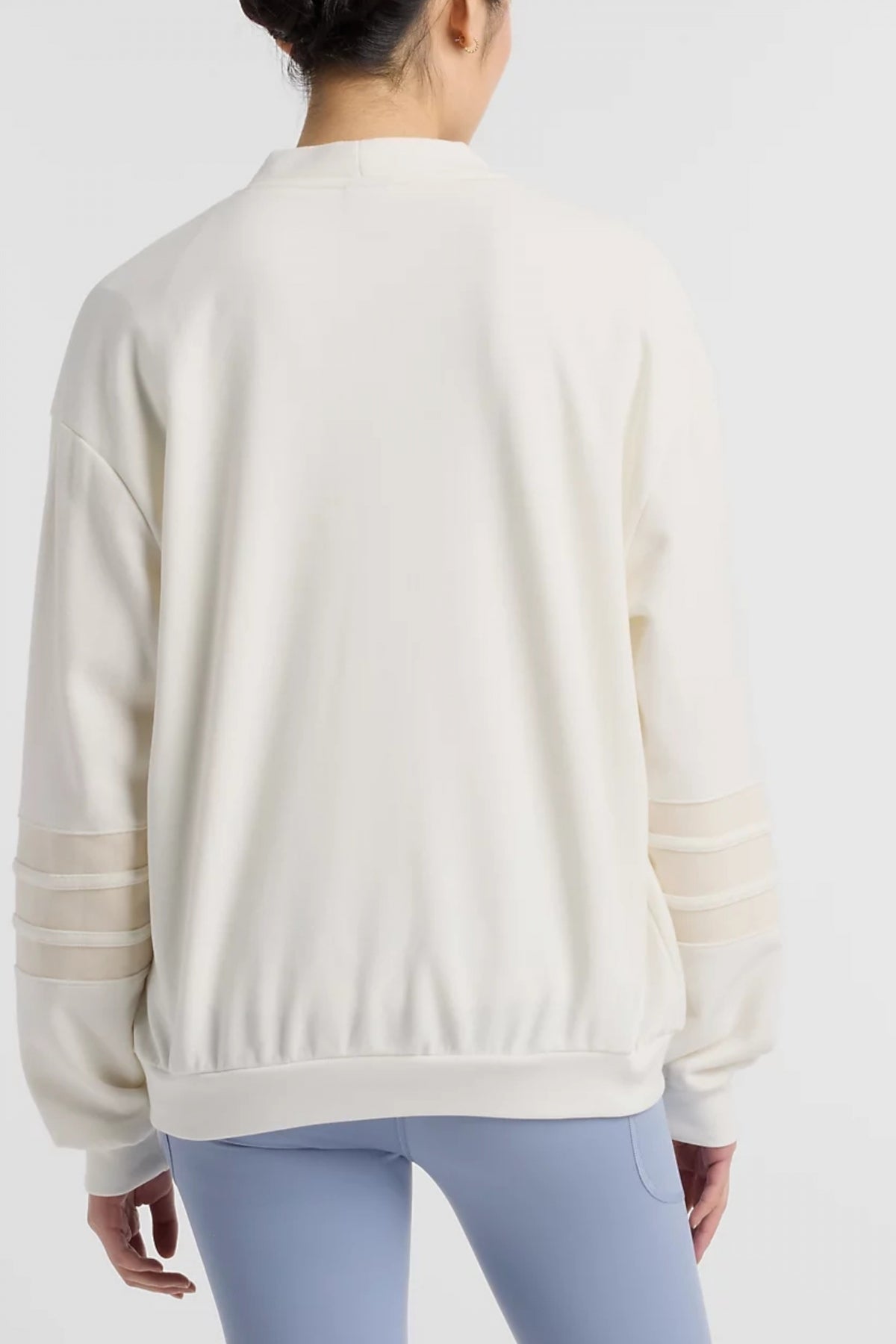 NEW BALANCE COASTAL FLEECE CARDI en color SST  (3)