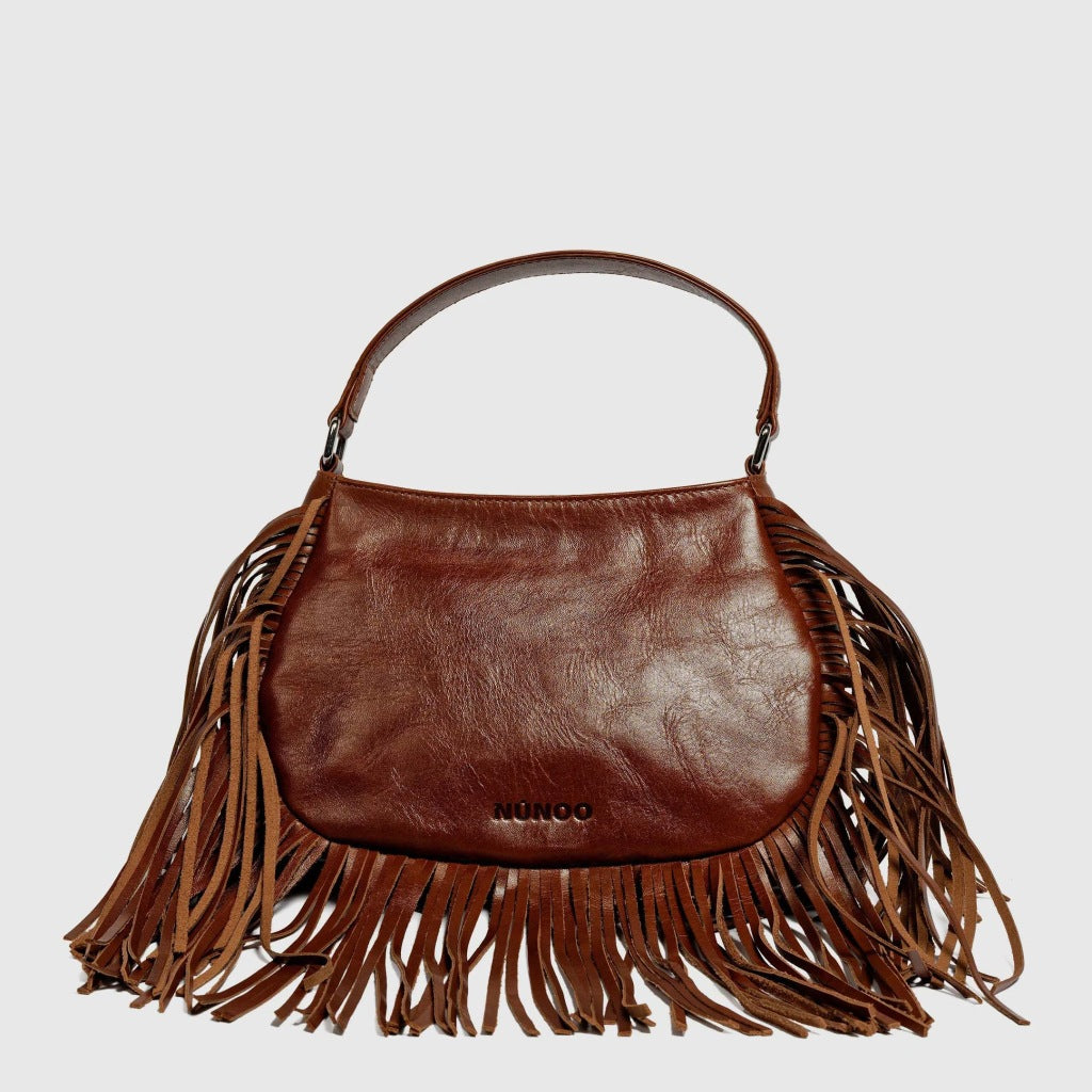 NUNOO BETTY FRINGE RIVER en color BROWN  (4)