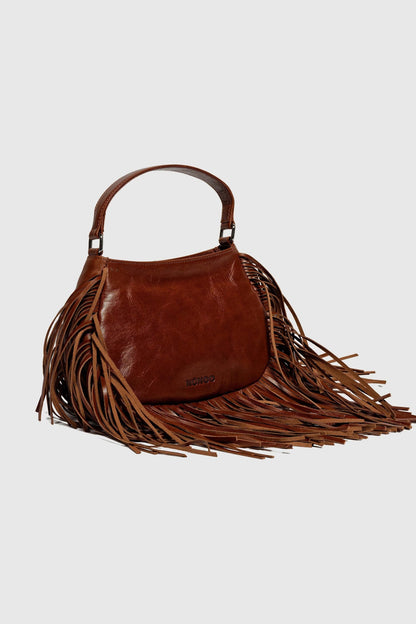 NUNOO BETTY FRINGE RIVER en color BROWN  (3)