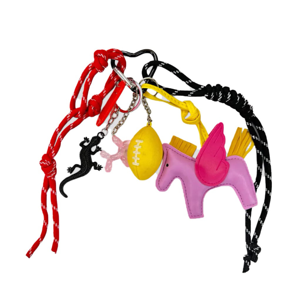 STICKY BESTIE  BAG CHARM SET en color PINK  (4)