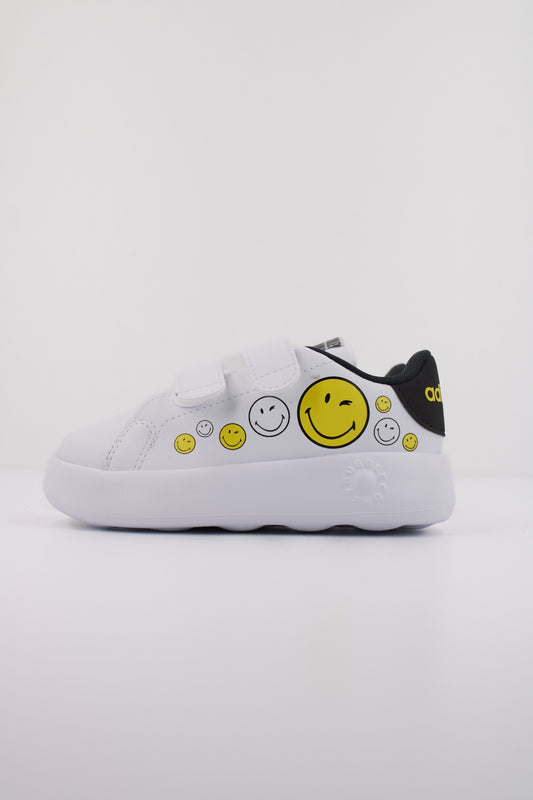 ADIDAS ADVANTAGE SMILEY CF en color WHITE  (1)