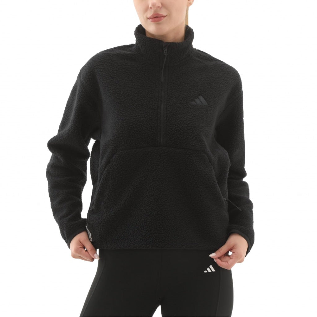 ADIDAS W CT FLEECE HZ en color BLACK  (4)