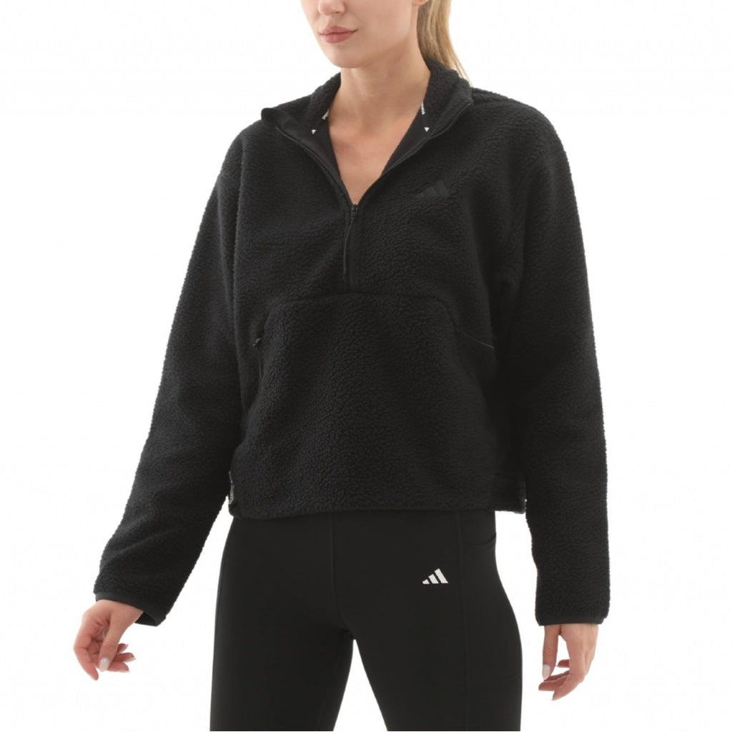 ADIDAS W CT FLEECE HZ en color BLACK  (6)