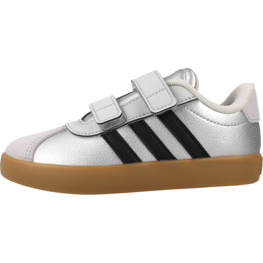 ADIDAS VL COURT . CF I en color SILVER  (2)