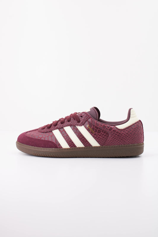 ADIDAS ORIGINALS IH SAMBA OG W en color MAROON  (1)
