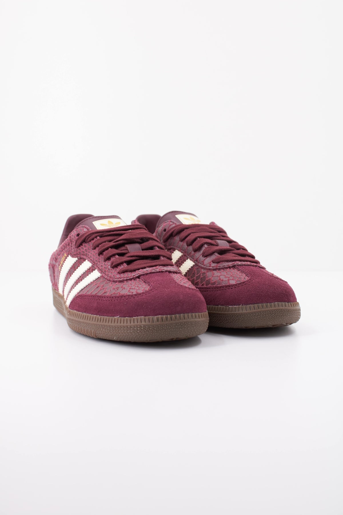 ADIDAS ORIGINALS IH SAMBA OG W en color MAROON  (2)