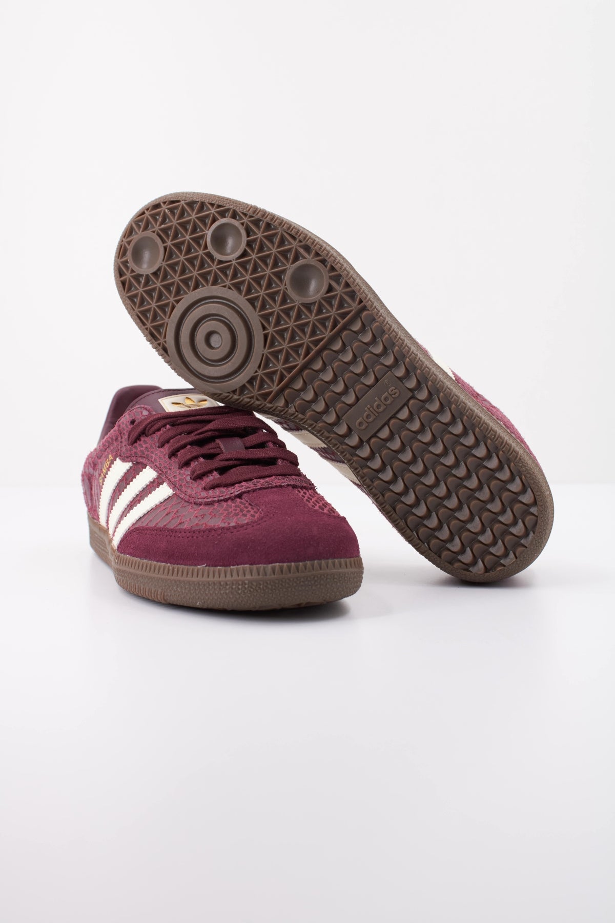 ADIDAS ORIGINALS IH SAMBA OG W en color MAROON  (5)
