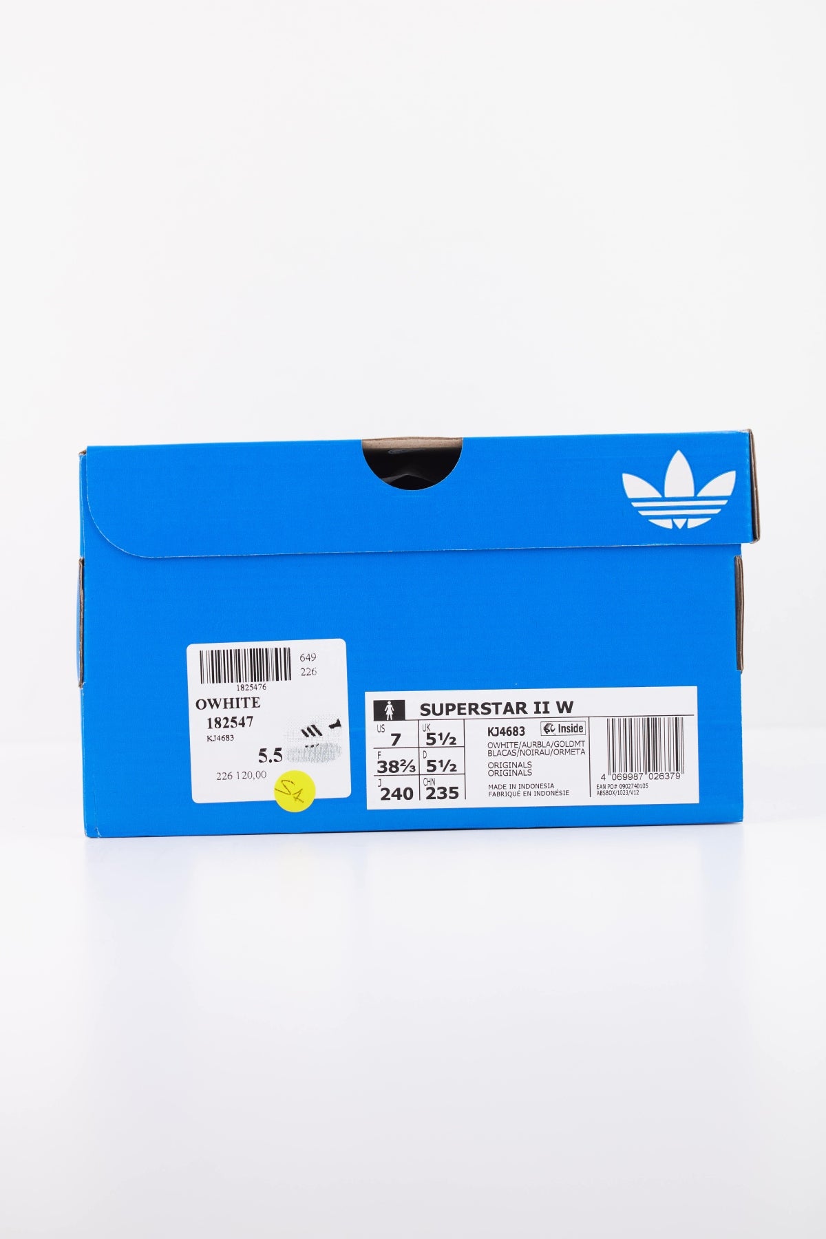 ADIDAS ORIGINALS KJ SUPERSTAR II  en color OWHITE  (6)