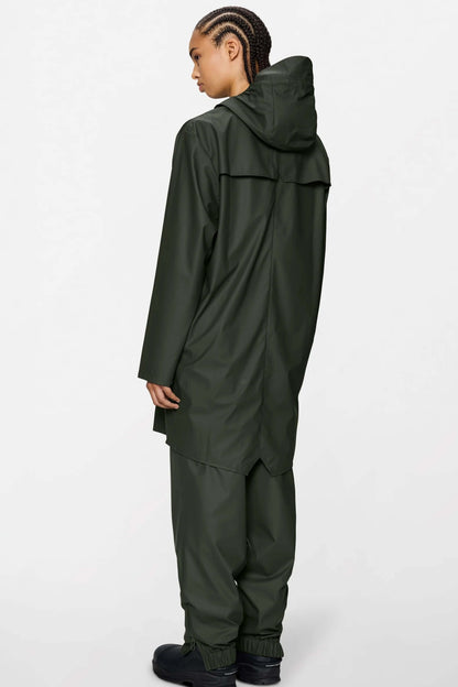 RAINS LONG JACKET W en color DKGREY  (2)