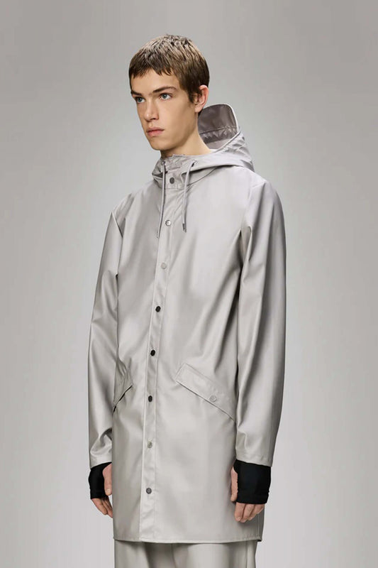RAINS LONG JACKET W en color NIMBUS  (1)