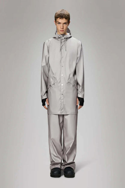 RAINS LONG JACKET W en color NIMBUS  (4)