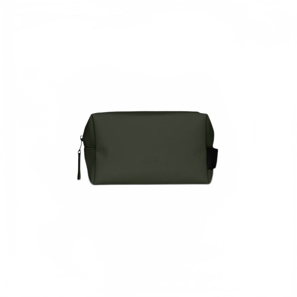RAINS R WASH BAG SMAL en color GREEN  (4)