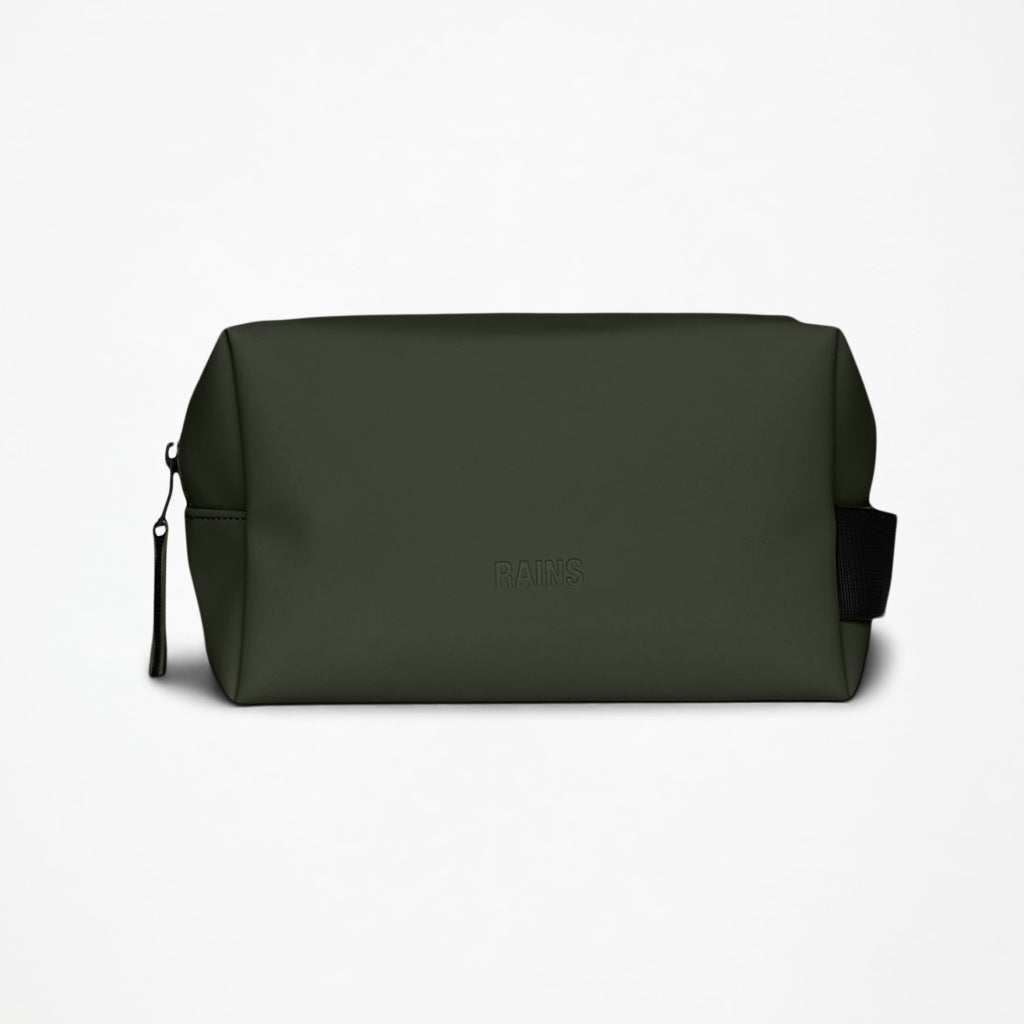 RAINS R WASH BAG SMAL en color GREEN  (6)