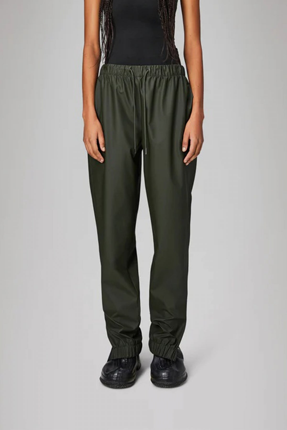 RAINS RAIN PANTS REGULAR W en color GREEN  (1)