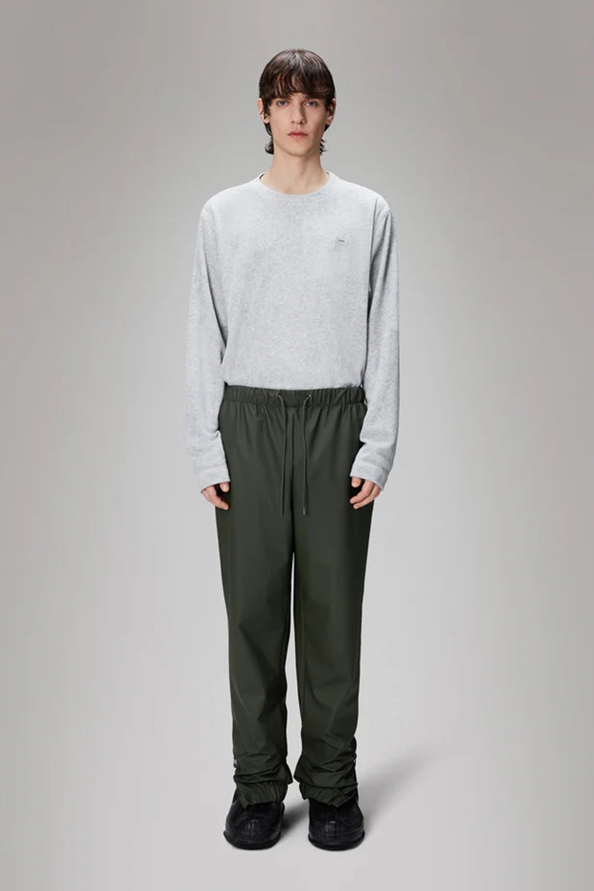 RAINS RAIN PANTS REGULAR W en color GREEN  (4)