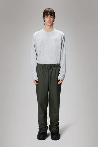 RAINS RAIN PANTS REGULAR W en color GREEN  (4)