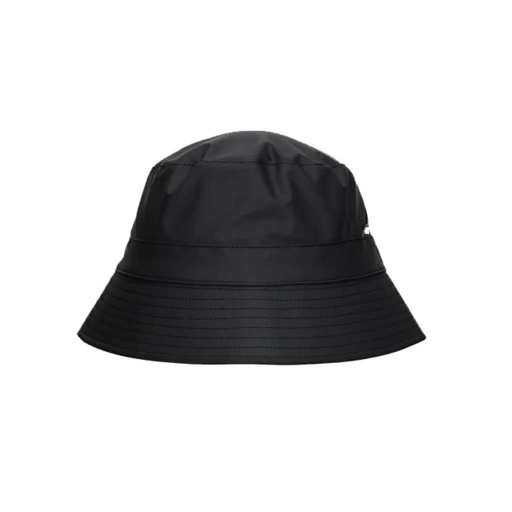 RAINS BUCKET HAT en color BLACK  (4)