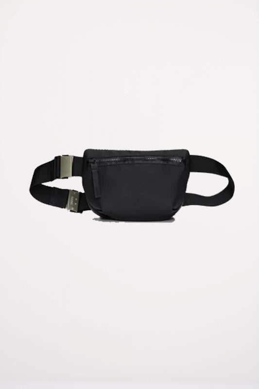 RAINS VALERA BUM BAG MICRO en color BLACK  (1)