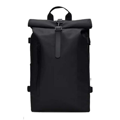 RAINS ROLLTOP RUCKSACK W en color BLACK  (1)