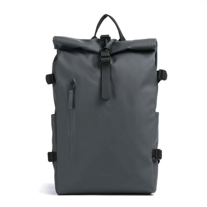 RAINS ROLLTOP RUCKSACK W en color DKGREY  (4)
