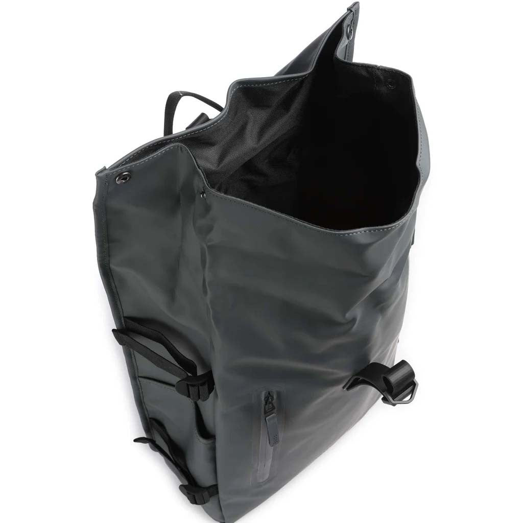 RAINS ROLLTOP RUCKSACK W en color DKGREY  (5)