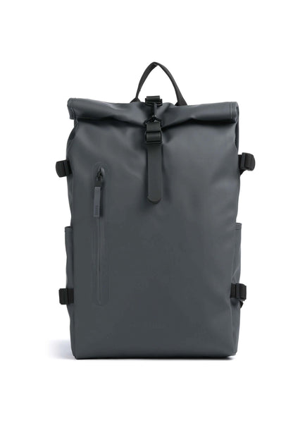 RAINS ROLLTOP RUCKSACK W en color DKGREY  (1)