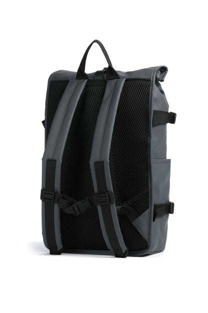RAINS ROLLTOP RUCKSACK W en color DKGREY  (3)