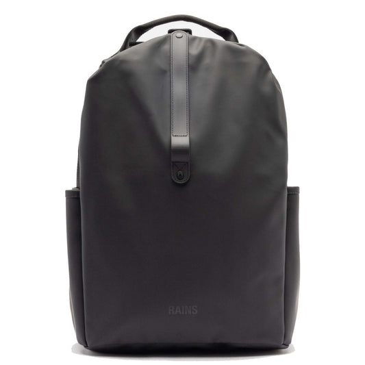 RAINS CLIP FRONT BACKPACK  en color BLACK  (1)
