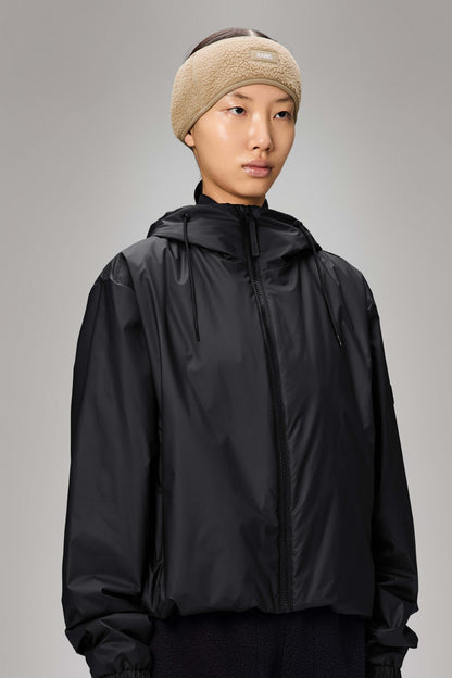 RAINS FLEECE TRAPPER HAT W en color BEIGE  (2)