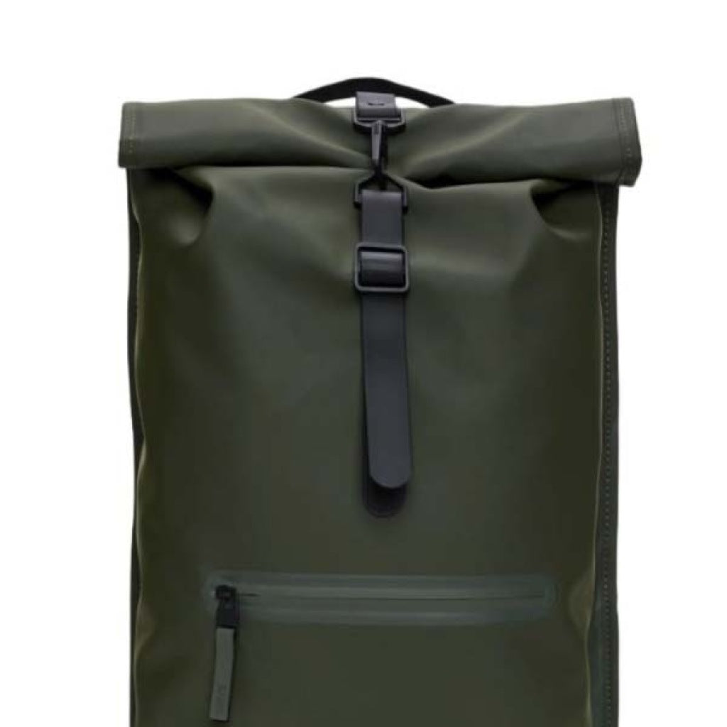RAINS  ROLLTOP RUCKSACK W en color GREEN  (6)