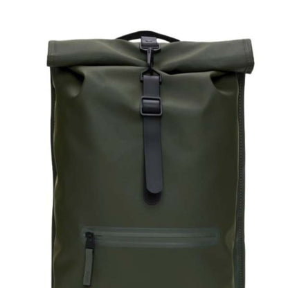RAINS  ROLLTOP RUCKSACK W en color GREEN  (6)