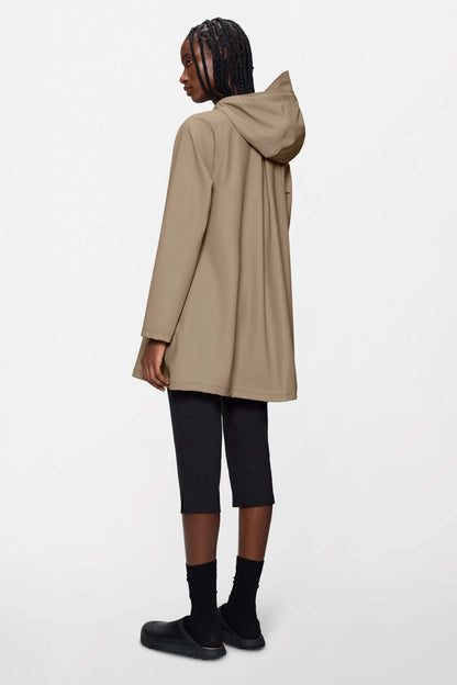 RAINS  LINE W JACKET W  en color BEIGE  (2)