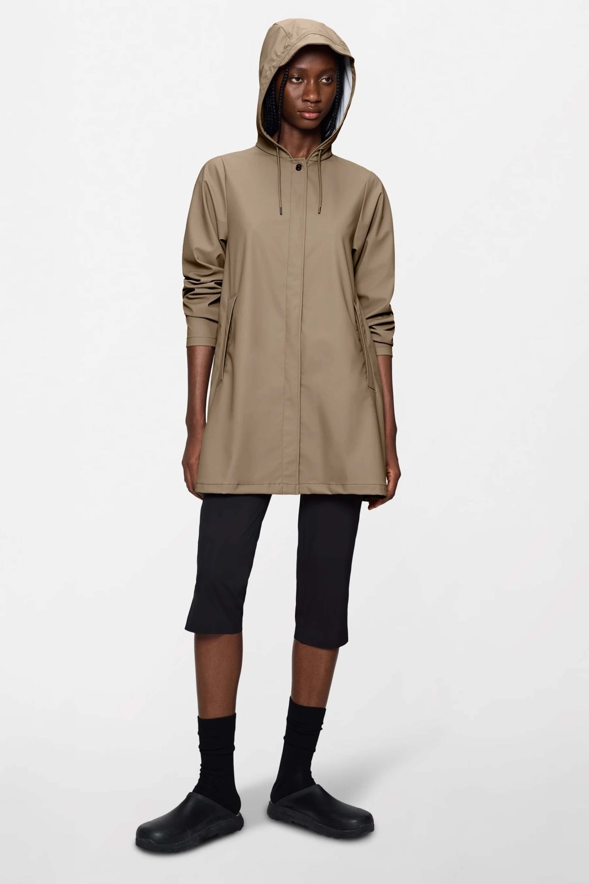RAINS  LINE W JACKET W  en color BEIGE  (3)