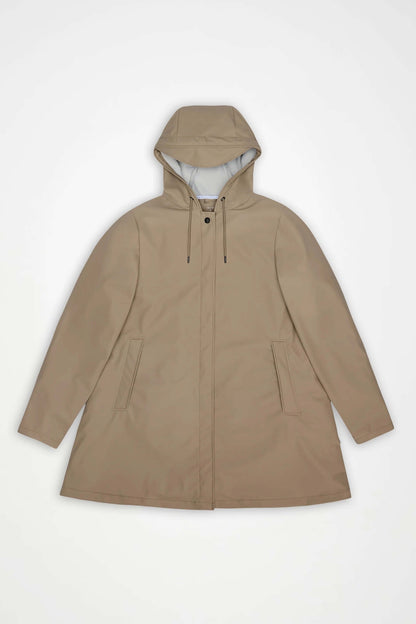 RAINS  LINE W JACKET W  en color BEIGE  (4)